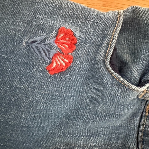 Sergent Major (French) Blue Denim Kids Jeans with Red Embroidery 4Y - Picture 5 of 5